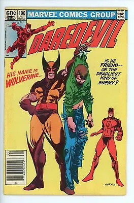 Buy DAREDEVIL #196 | Marvel | July 1983 | Vol 1 | Wolverine / 1st App Of Dark Wind • 14.35£