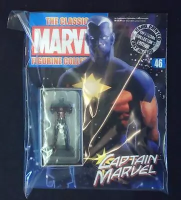 Buy CLASSIC MARVEL FIGURINE COLLECTION #46 CAPTAIN MARVEL - New Bagged • 11.99£