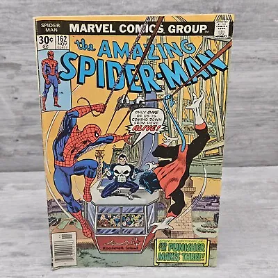 Buy Amazing Spider-Man 162 (1976) 1st App Dr. Marla Madison  & Jigsaw KEY Marvel • 21.29£