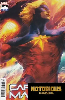 Buy Captain Marvel #34 Variant Thompson Marvel Comics 1st Print _EXCELSIOR BIN • 1.98£