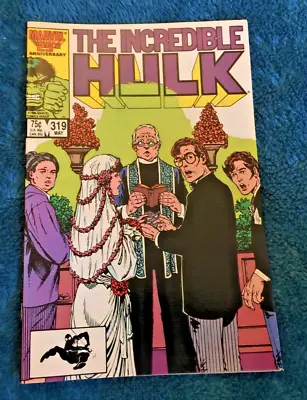 Buy Free P & P; Incredible Hulk #319, May 1986;  The Wedding Of The Hulk! • 6.99£