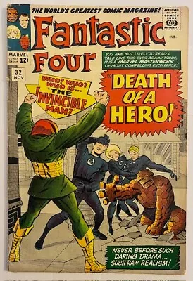Buy Fantastic Four #32 Death Of A Hero • 45£