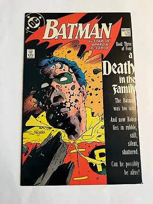 Buy BATMAN 428 DEATH IN THE FAMILY (Book 3 Of 4) • 23.82£