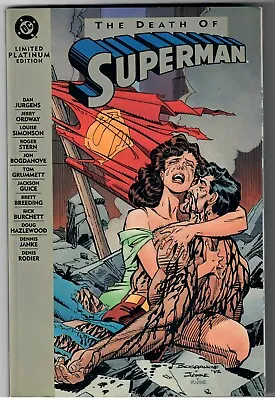Buy Death Of Superman Platinum Edition TPB - Doomsday - DC Comics 1993 • 23.61£