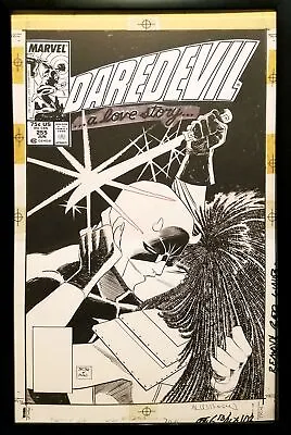 Buy Daredevil #255 By John Romita Jr. 11x17 FRAMED Original Art Poster Marvel Comics • 47.53£
