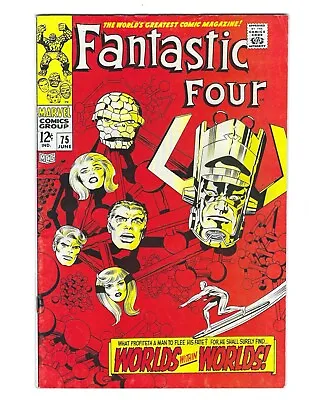 Buy Fantastic Four #75 1968 VF/VF- Glossy Beauty! Silver Surfer!  Combine Ship • 80.34£