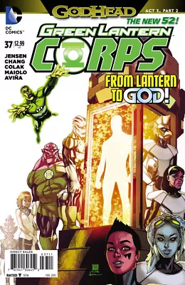 Buy GREEN LANTERN CORPS (2011) #37 - Godhead - New 52 - New Bagged • 4.99£