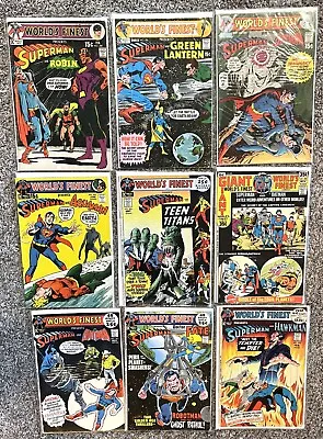 Buy World's Finest Lot Of 9 #200-203, 205-209; All VG-VF; Many Neal Adams Covers • 27.98£