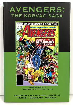 Buy Avengers: The Korvac Saga Marvel Premiere Classic Vol. 38 Hardcover 2010 • 41.10£