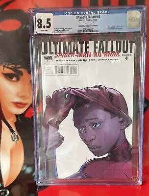 Buy Ultimate Fallout #4 Marvel , 10/11 Pichelli Variant/Second Printing CGC 8.5 • 125£