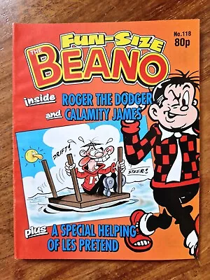 Buy BEANO Fun-size #118 - Roger The Dodger & Calamity James - NEW Condition • 6£