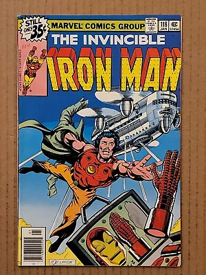Buy Iron Man #118 1st James Rhodes Marvel 1979 VF+ • 31.62£