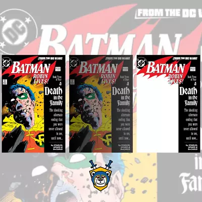 Buy Batman#428 Regular/Foil/Blank Robin Lives! Alternate Ending Death In The Family • 15£