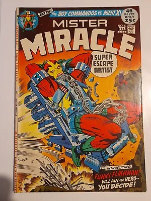Buy Mister Miracle #6 Feb 1972 VCG+ 4.5 1st Appearance Of Funky Flashman • 26.99£