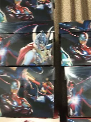 Buy Avengers Alex Ross Comic Book Storage Short Box NECA Thor Iron Man Captain New • 42.69£