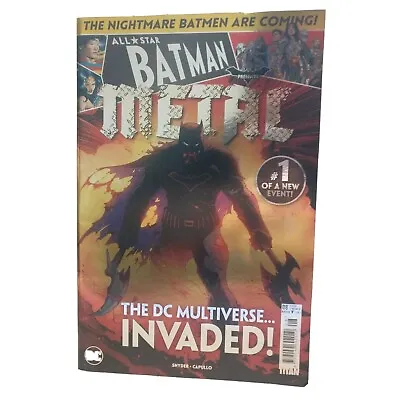 Buy Batman All Star #8 Dark Nights Metal Foil Cover / Titan Comics Uk / Jun 2018 N/m • 10.90£