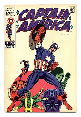 Buy Captain America #111 FN- 5.5 1969 • 114.64£