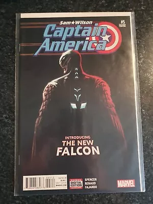 Buy Captain America 5 Vfn Rare Variant Cover 1st Joaquin Torres Falcon Cover • 0.99£