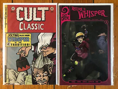 Buy Cult Classic Return Whisper 1-2, W/ EC Crime Suspenstories 22 J. Craig Homage #1 • 10.24£