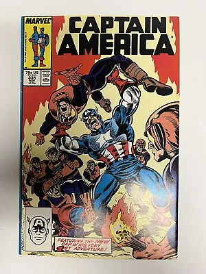 Buy Marvel - Captain America - Issue # 335 - 1987. • 6.83£