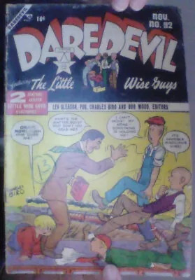 Buy DAREDEVIL COMICS #92 Novembr 1952 GOLDEN AGE LEV GLEASON GDFr ONLY ONE ON EBAYUK • 9.75£