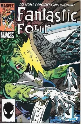 Buy Fantastic Four Comic Book #284 Marvel Comics 1985 VERY HIGH GRADE UNREAD NEW • 3.20£
