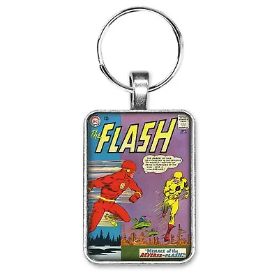 Buy The Flash #139 Cover Key Ring Or Necklace 1st Reverse Flash Comic Book Jewelry • 10.37£