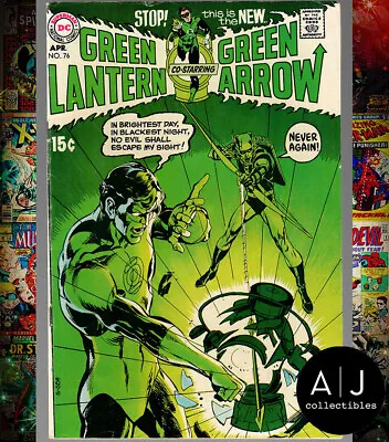 Buy Green Lantern #76 FN- 5.5 (DC) • 293.13£