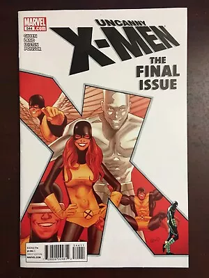 Buy Marvel Comics Uncanny X-Men #544 The  Final  Issue 2011 • 47.94£