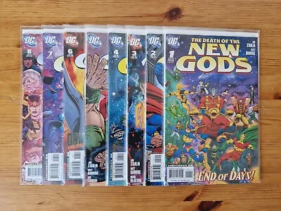 Buy The Death Of The New Gods #1-8 DC Comics Set 2007 Jim Starlin, Matt Banning • 7.99£