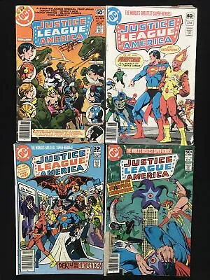 Buy 1978-79 Dc Justice League Of America #160,179,189,194 Four Book Lot Low Grade • 8.04£