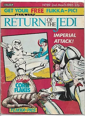Buy Star Wars Return Of The Jedi #89 VG (1985) Marvel Comics UK • 5.25£
