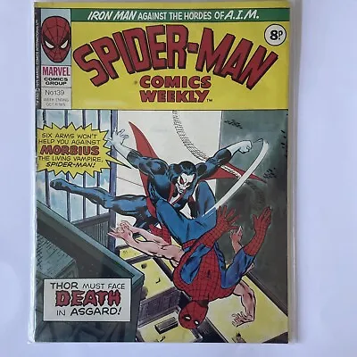 Buy Spider-Man Comics Weekly #139 Reprints Part 1 -The Amazing Spider-Man #101 VFN- • 19.99£