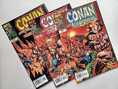 Buy Conan River Of Blood 1 2 3 Complete Set Marvel Comics Lot 1998 • 16.99£