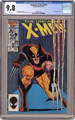 Buy Uncanny X-Men #207D CGC 9.8 1986 3986679023 • 252.99£