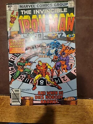 Buy Invincible Iron Man, The  #123  -  Melter Blizzard & Whiplash Appearance Nm • 6.40£