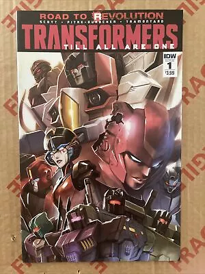 Buy Transformers Till All Are One Revolution #1 NEW UNREAD IDW Publishing 2016 • 7.99£