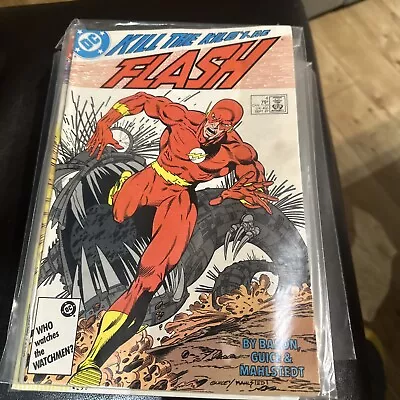 Buy The Flash #4 Kill The Kingire September 1987 DC Comics  • 1£