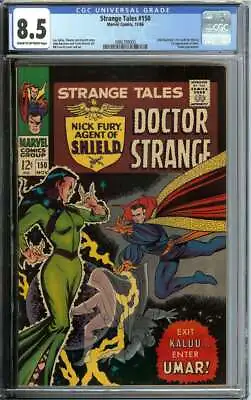 Buy Strange Tales #150 Cgc 8.5 Cr/ow Pages / 1st Umar + 1st John Buscema Marvel Work • 260.90£