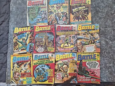 Buy Battle Action Force Comics X11 Job Lot From 1987 • 25£