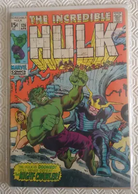 Buy The Incredible Hulk #126  (1970) • 5£