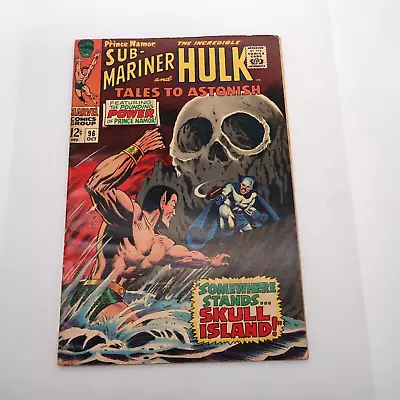 Buy Marvel Comics Tales To Astonish #96 Hulk Namor Sub-Mariner Silver Age • 15.80£