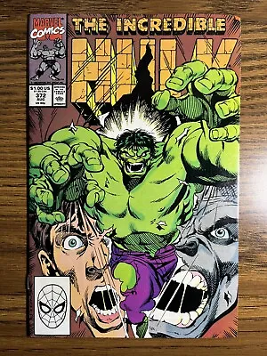 Buy The Incredible Hulk 372 Return Of Green Hulk Dale Keown Cover Marvel Comics 1990 • 4.47£