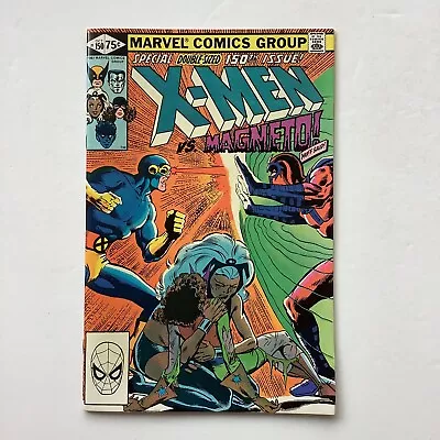 Buy Marvel Comics Uncanny X-Men #150 (Oct 1981) Magneto Double Sized. Cents Copy • 12.50£