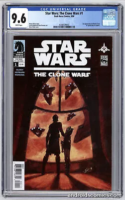 Buy Star Wars The Clone Wars #1 ~ CGC 9.6 ~ 1st App. Of Ahsoka Tano • 870.34£