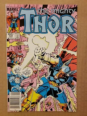 Buy Thor #339 1st Appearance Of Stormbreaker Newsstand Beautiful!!! VF/NM • 23.71£