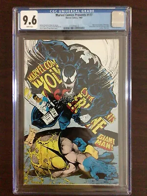 Buy CGC 9.6 Marvel Comics Presents 117 Wolverine Venom White Pages • 51.97£