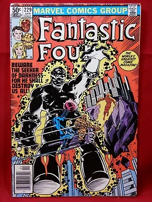 Buy Fantastic Four #229 - BEWARE THE SEEKER OF DARKNESS! • 6.53£
