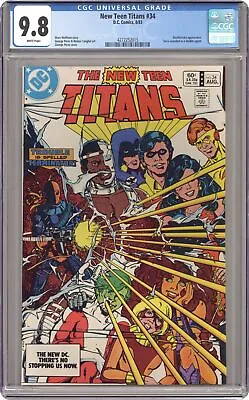 Buy New Teen Titans #34 CGC 9.8 1983 4272252015 • 102.69£