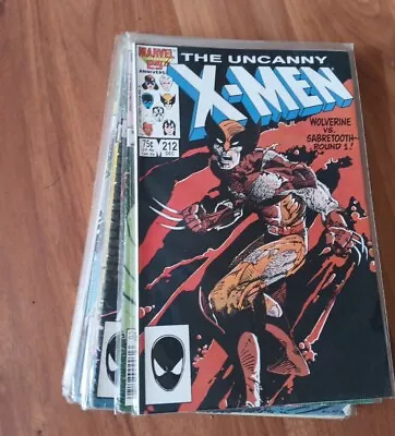 Buy Uncanny X-men Lot Of 9 Includes KEY #212 Chris Claremont • 36.18£